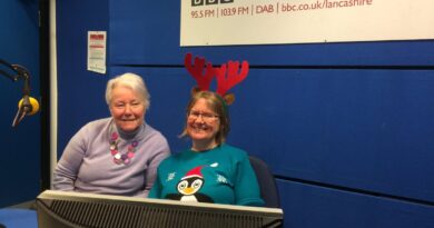 Janet and Elaine are on Radio Lancashire!