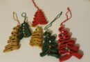 A small forest of little Christmas decorations have been made…